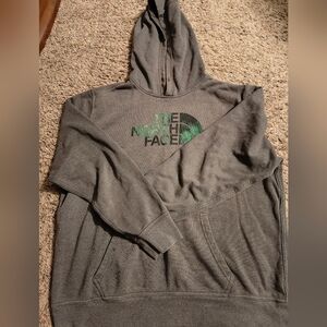 North Face hooded sweatshirt